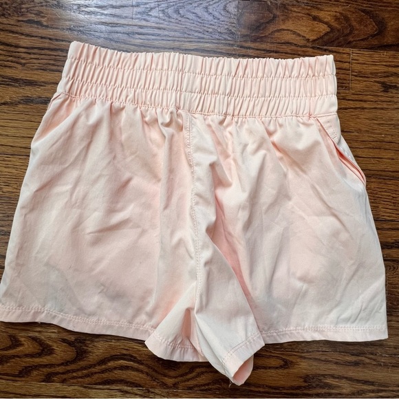 Cotton on Pastel Peach Lined High Waist Elastic waist with pockets size Small - Picture 6 of 7